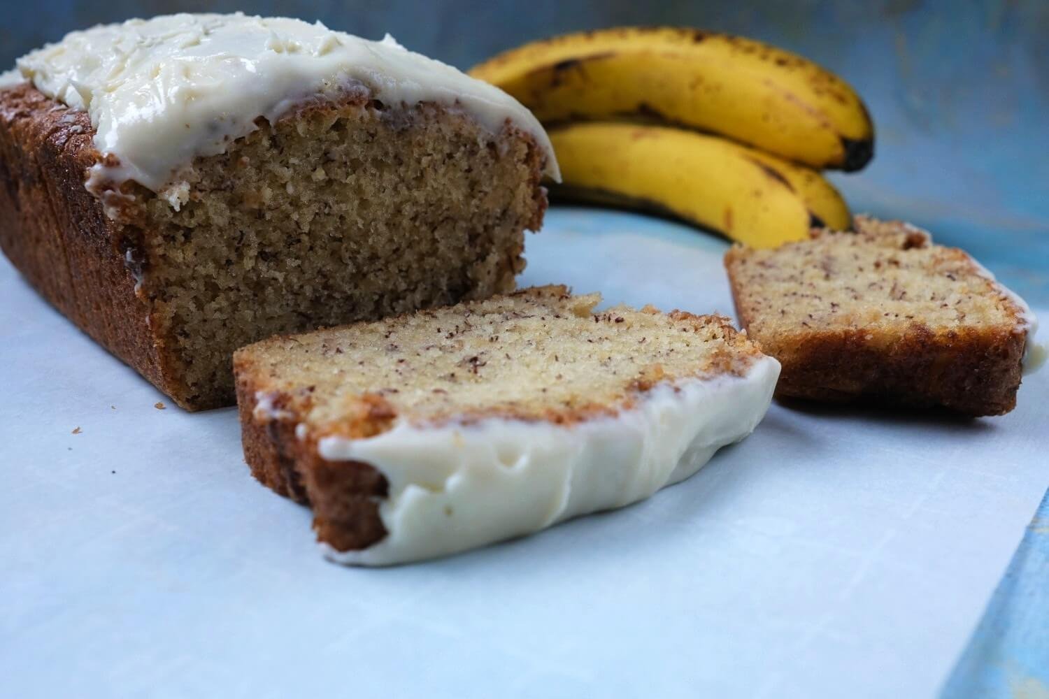 Banana Bread with Cream Cheese Frosting