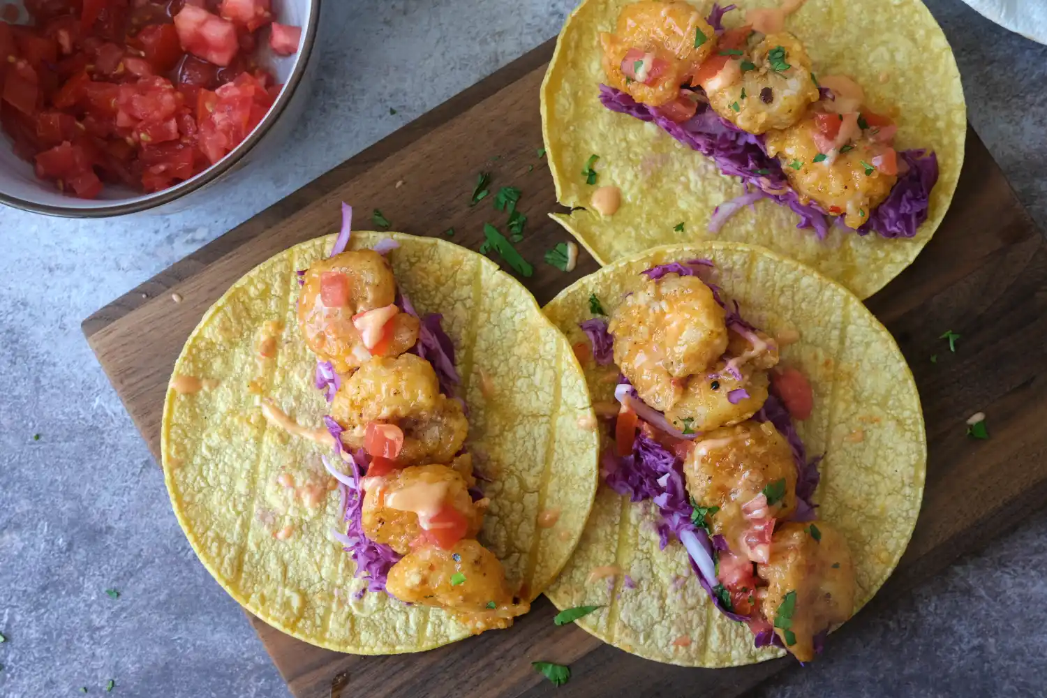 Bang Bang Shrimp Tacos