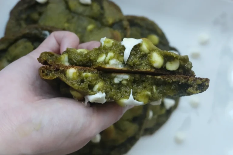 Matcha White Chocolate Cookies