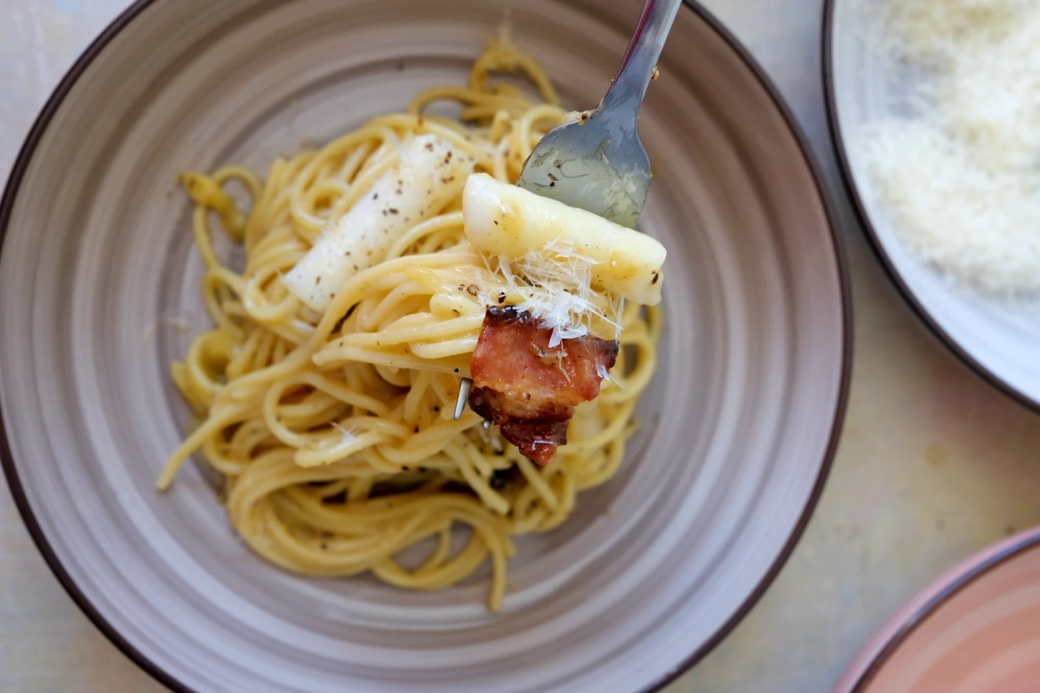 Tteokbokki Carbonara