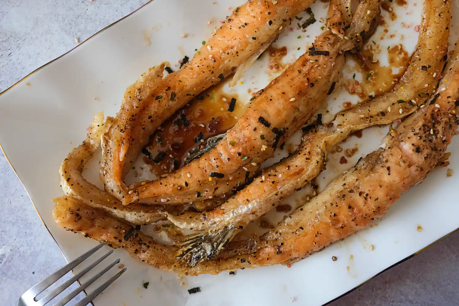 Air Fryer Salmon Belly