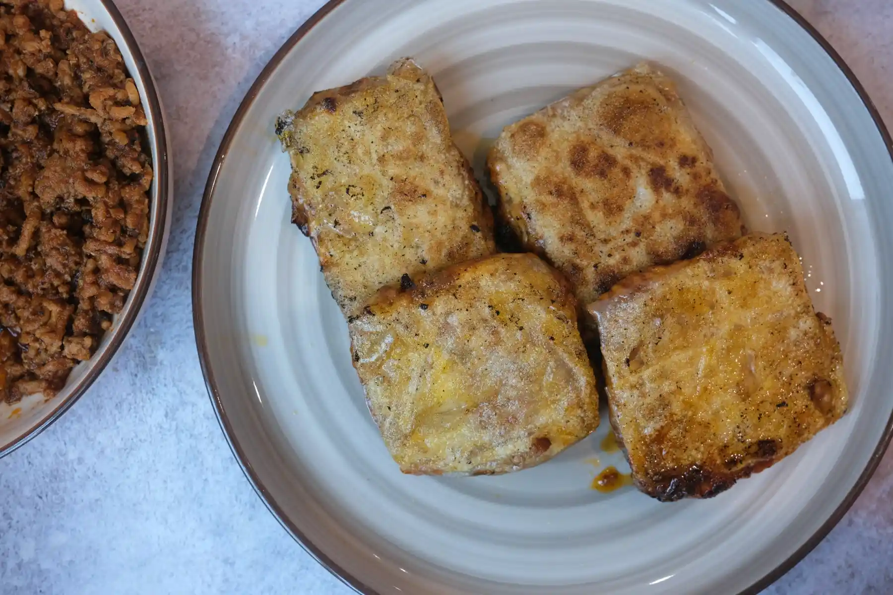 Crispy Rice Paper Dumplings