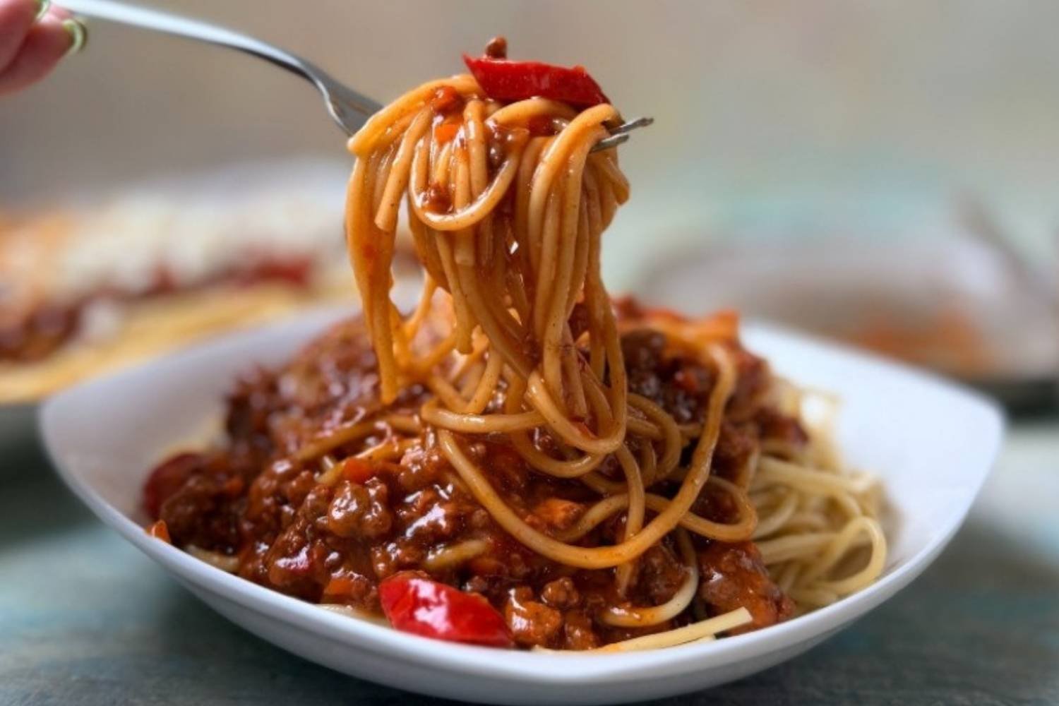 Jollibee Style Sweet Spaghetti