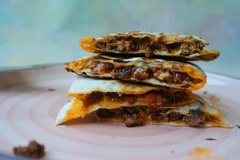 Ground Beef Quesadillas