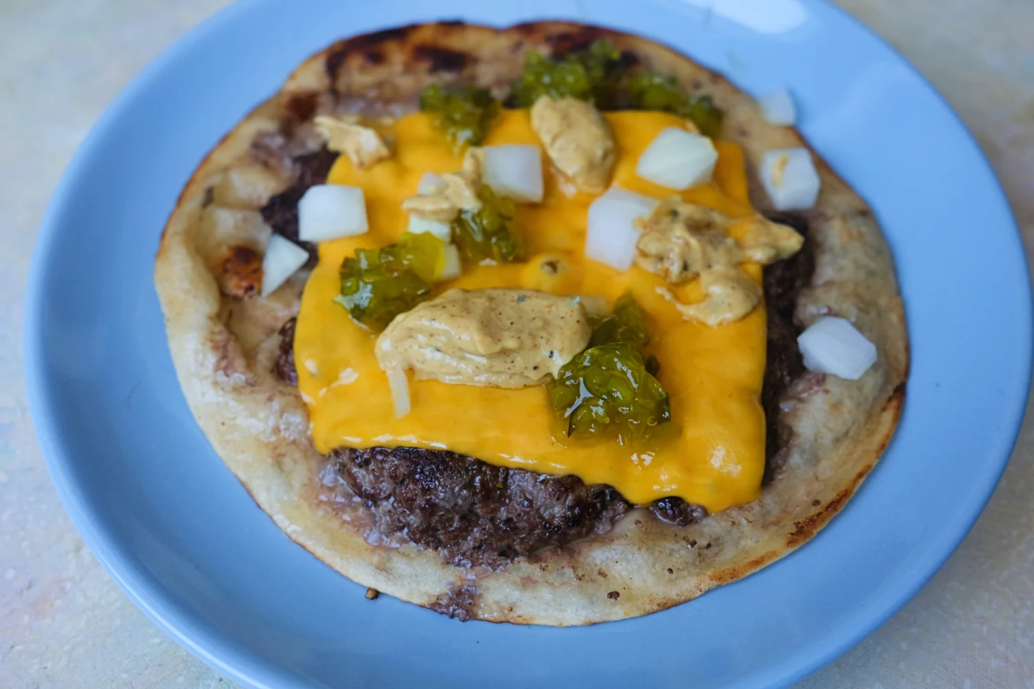 Smash Burger Tacos