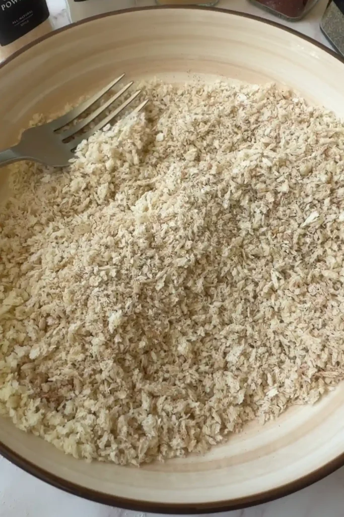 Seasoned panko breadcrumbs for crispy air fryer popcorn shrimp coating