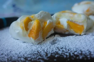 Rice Paper Mango Mochi