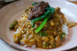 Ground Beef Kare Kare