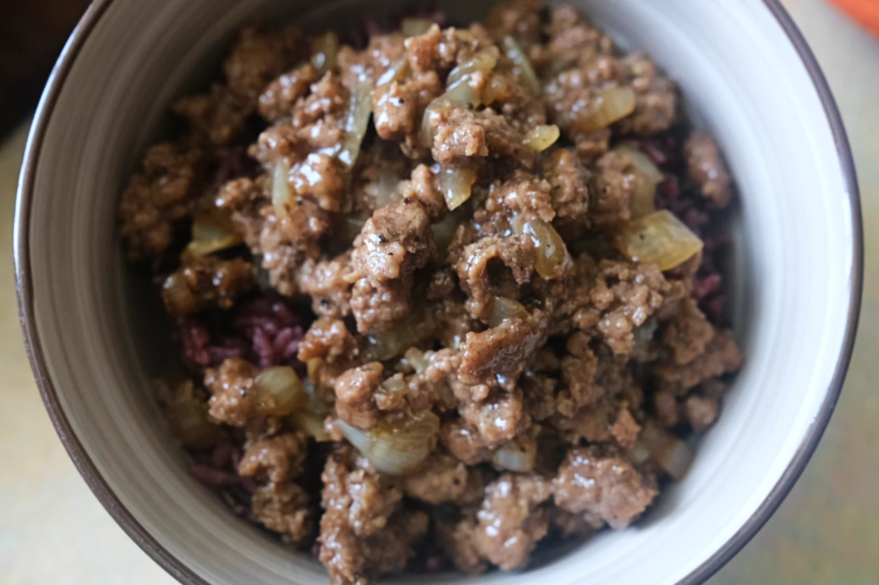 Honey Beef Rice